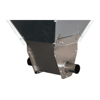 Піддон для хоппера (приймального бункера). Виконаний з нержавіючої сталі.