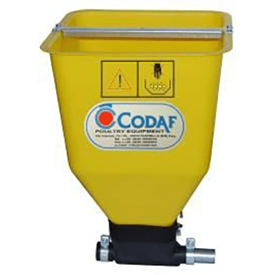 приймальний хопер Кодаф жовтий