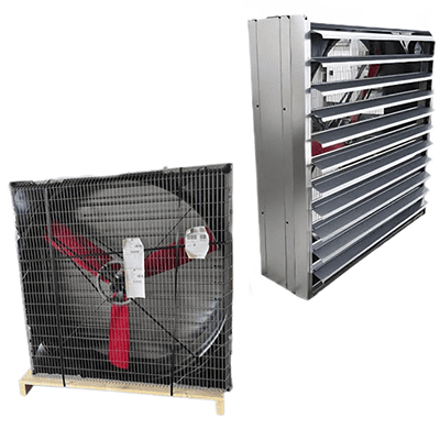 Промисловий оцинкований вентилятор V4D13